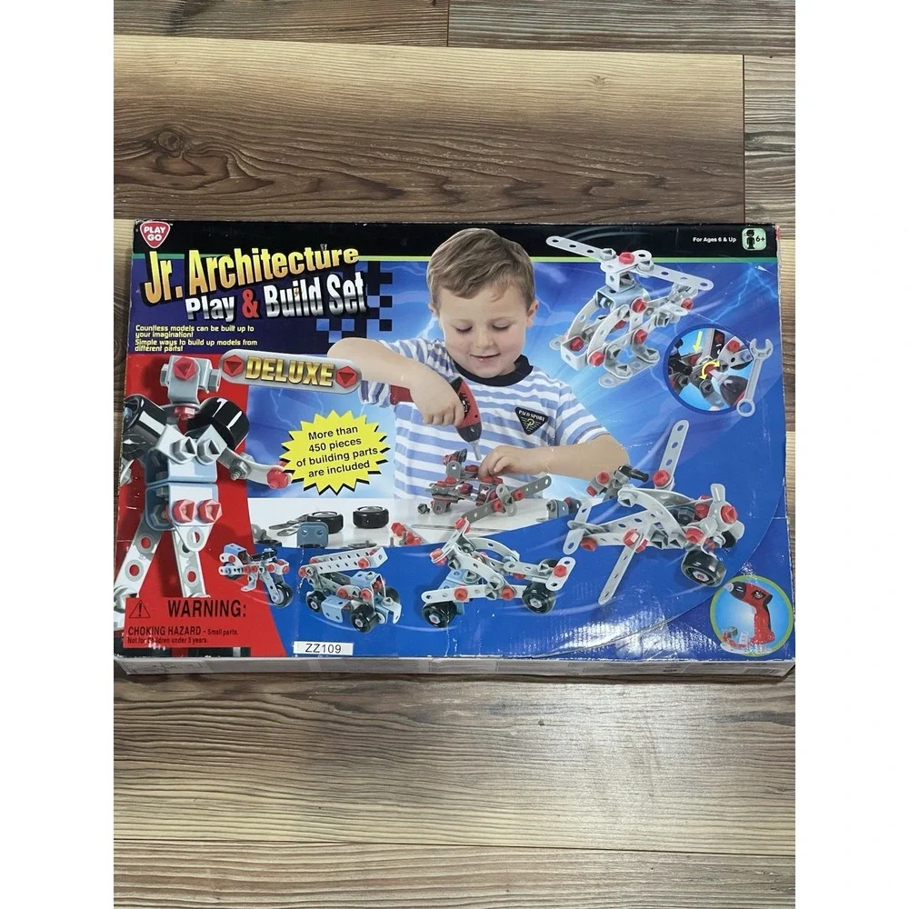 Play Go Jr. Architecture Play & Build Deluxe‎ Set Ages 6+